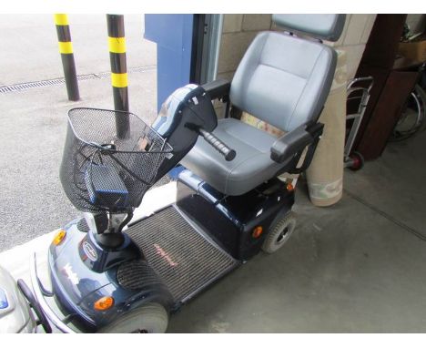 A 4 wheel mobility scooter