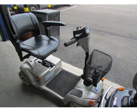 A 4 wheel mobility scooter