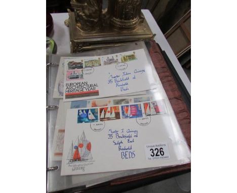 3 albums of first day covers