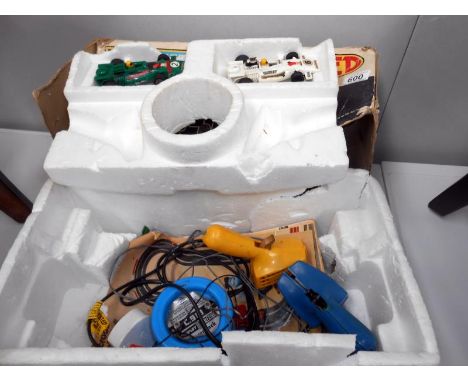 A Scalextric superspeed set
