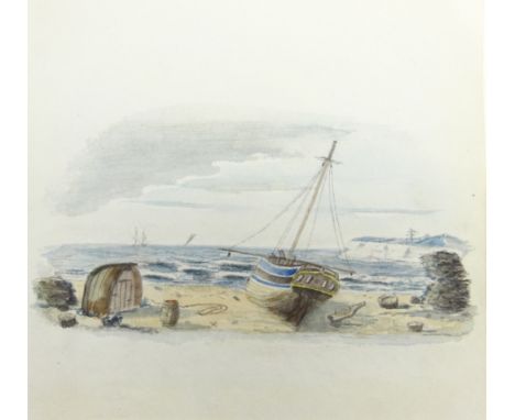 Henry Barlow Carter (British 1804-1868): Collection of Thirty Nine Sketches - Various subjects and dates including ten from C