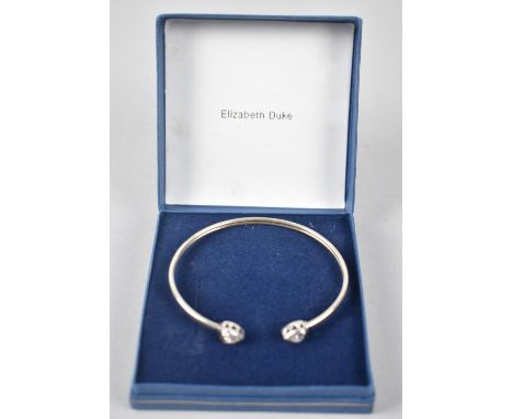 A Jewelled Elizabeth Duke Bangle 