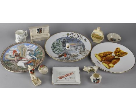 A Collection of Various Miniatures, Royal Worcester Plates etc