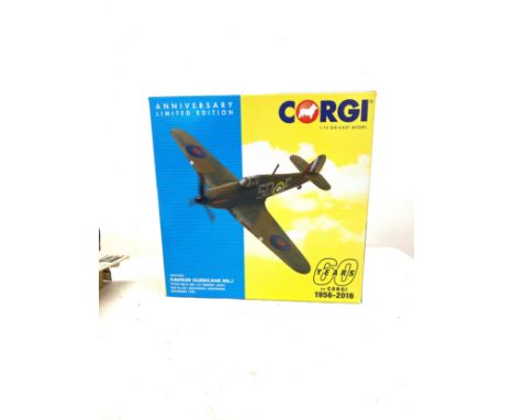 Corgi Hawker Hurricane MK.1 RAF 1940 Aircraft Model 1/72 AA27603 