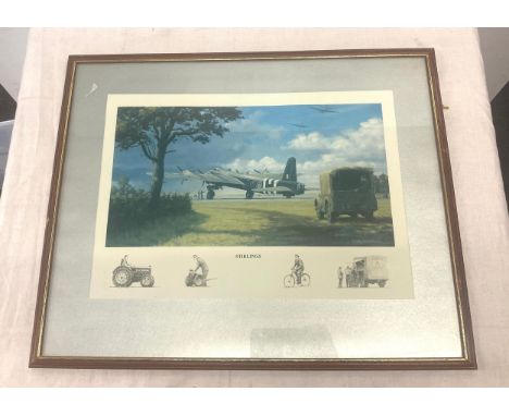 Selection of RAF prints includes Ivan Berryman RAF 6th june 1944 print, paul ray, includes limited edition prints  largest me
