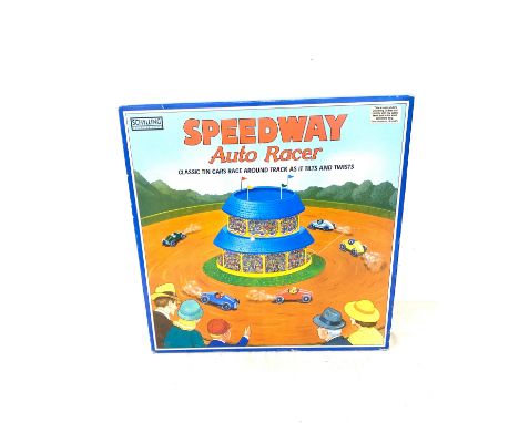 Vintage boxed Schylling speedway auto racer 