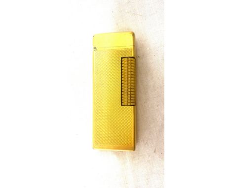 Vintage dunhill cigarette lighter, gold toned 