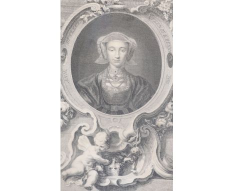   A group of eight portrait engravings of historical notables, including Sigismund Bathory, Prince of Transylvania, approx. 3