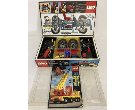 A boxed vintage 1980 Lego technic set #8860, complete with instructions.  Unmade. 