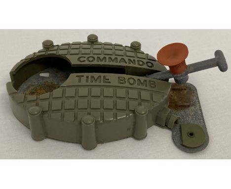 A vintage 1960's Commando Tim Time Bomb from Kilgore.  