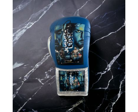 Oleksandr Usyk signed Joshua v Usyk blue commemorative boxing glove. Oleksandr Oleksandrovych Usyk (born 17 January 1987) is 