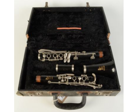 A Boosey & Hawkes, London Regent clarinet, cased.
