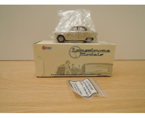 A Lansdowne Models (Brooklin Models) 1:43 scale die-cast, LDM 52 1956 Austin A90, phoenix beige, in original box with inner p