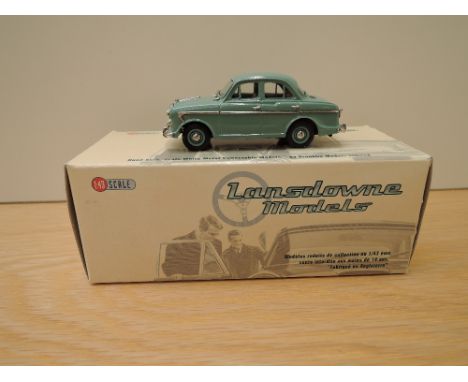 A Lansdowne Models (Brooklin Models) 1:43 scale die-cast, LDM 71 1957 Wolseley 1500, island green, in original box with inner