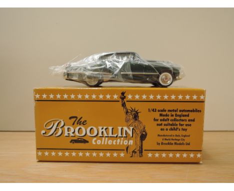 A Brooklin Models The Brooklin Collection 1:43 scale die-cast, BRK 40A 1948 Cadillac Sixty One Coupe, in original box with in