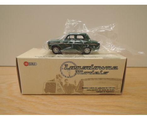 A Lansdowne Models (Brooklin Models) 1:43 scale die-cast, LDM 59 1955 Ford Prefect 100E, lichfield green, in original box wit