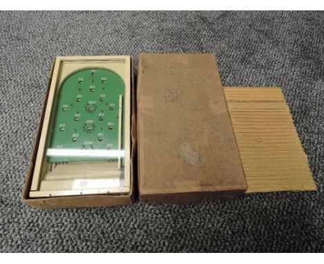 A Chad Valley No 9332 Miniature Bagatelle in original card box