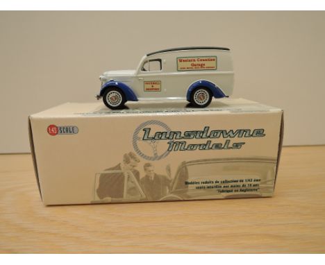 A Lansdowne Models (Brooklin Models) 1:43 scale die-cast, LDM 69 1948 Bedford PC Van Western Counties, in original box with i