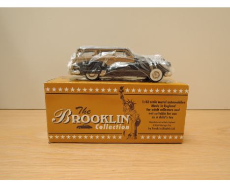 A Brooklin Models The Brooklin Collection 1:43 scale die-cast, BRK 95 1948 Buick Roadmaster Estate Wagon, licenced by General