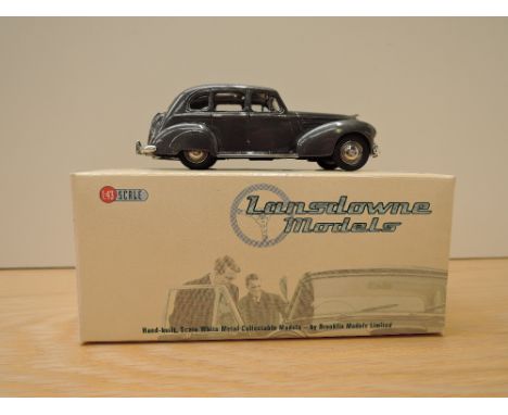 A Lansdowne Models (Brooklin Models) 1:43 scale die-cast, LDM 67 1949/50 Humber Super Snipe MK II Saloon, gunmetal, in origin