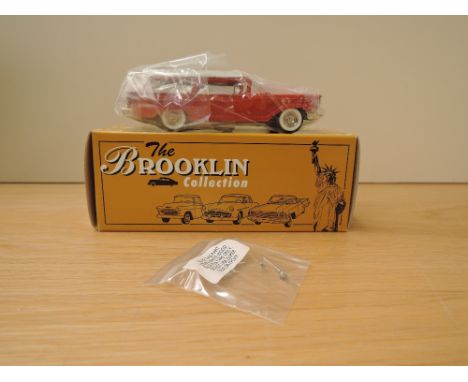 A Brooklin Models The Brooklin Collection 1:43 scale die-cast, BRK 77 1959 Mercury Commuter, in original box with inner packa