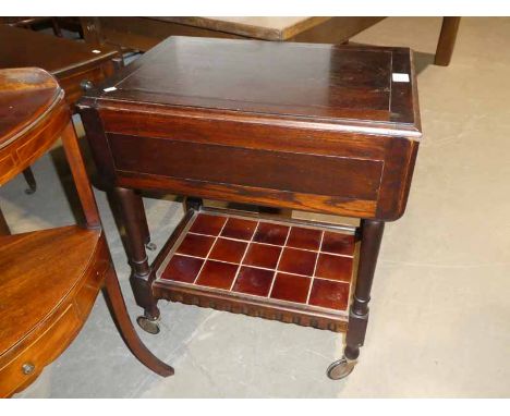 Ercol tea trolley.