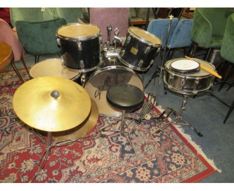 A 'STAGG' PERCUSSION DRUM KIT