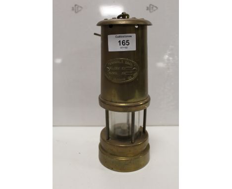 A VINTAGE FERNDALE COAL &amp; MINING Co. BRASS MINERS LAMP