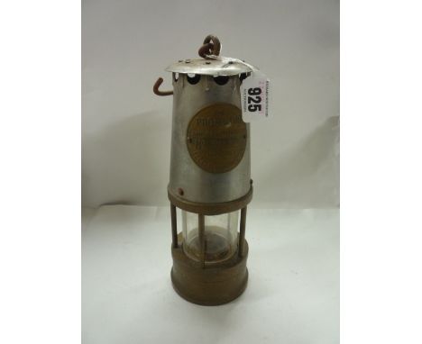 AN ECCLES 'PROTECTOR' MINERS LAMP