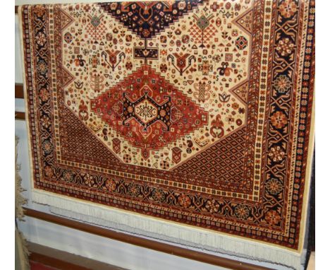 A modern Caucasian carpet, 230 x 160cm