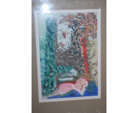 Assorted pictures and prints to include Paul Beak, lithograph, Barbara Booth - Kingfisher watercolour, etc