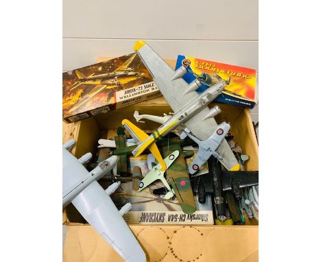 Selection of air fix model aeroplanes 