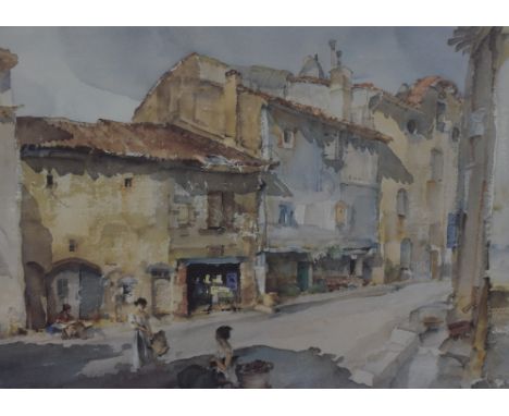 After Sir William Russell Flint RA ROI (1880-1969), a coloured print, 'A Summer's Day', a limited edition 139/500, framed, mo