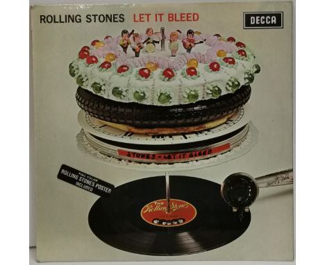 Rolling Stones 'Let It Bleed' Original 1969 1st UK Pressing, Decca, LK 5025, Sleeve: VG+ Disc: VG, No poster or original inne