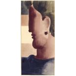 Oskar Schlemmer, Großer Kopf im Profil