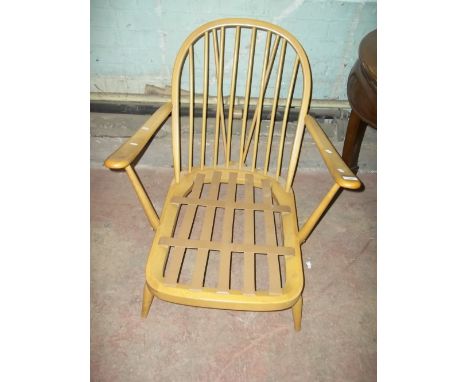 AN ERCOL LONGER CHAIR FRAME