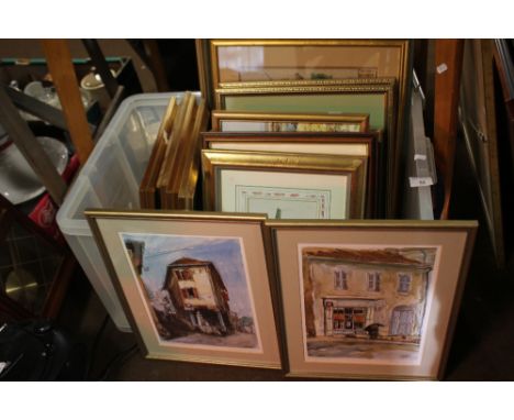 A QUANTITY OF PICTURES AND PRINTS