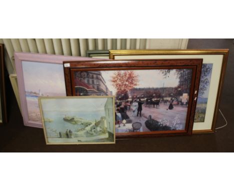 A QUANTITY OF PICTURES AND PRINTS