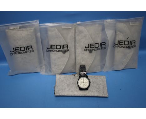 FIVE JEDIR CHRONOMETER WRIST WATCHES A/F