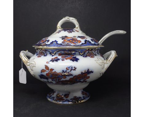 A Cauldron china tureen with ladle 