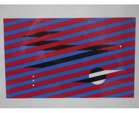 Yves Laloy (1920-1999), Composition, color silkscreen print, signed in pencil to lower right, published Editions Panderma Car