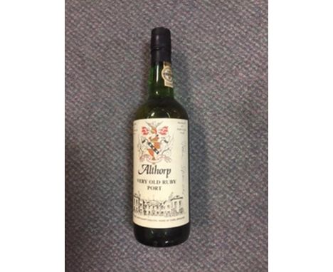Althorp Very Old Ruby Port, the label signed 'John Spencer' the late 8th Earl Spencer (1 bottle)  