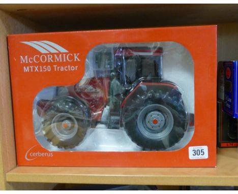Cerberus McCormick MTX 150 tractor model in box (as new)