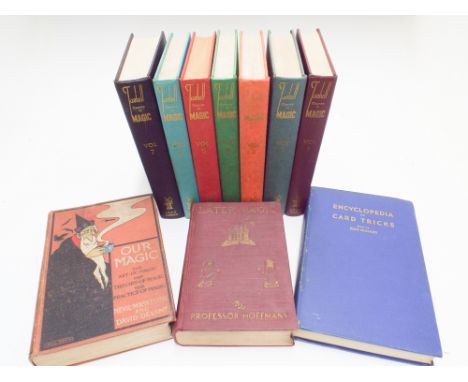 Collection of magic books to include - 'Volumes 1 to 7 of 'The Tarbell Course in Magic' by Maskelyne and Divant, 'Later Magic