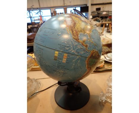 Light up world globe