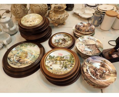 Royal Doulton Wedgwood Royal Worcester collectors plates main theme of country life