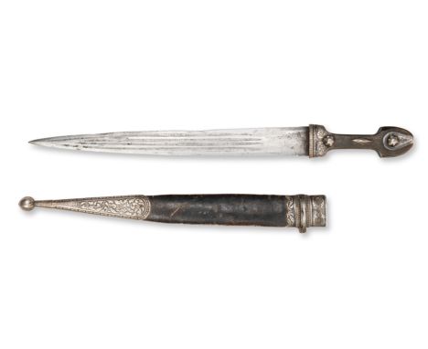 DAGGER | CAUCASUS, CAUCASIAN | Country: Caucasus | Date: 19th century | Marking: U.A.K. (Alphabet on the upper fitting of the