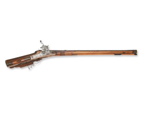"LK" ROLLER RIFLE | GERMANY (SAXONY?), GERMAN | Country: Germany (Saxony?) | Date: around 1700 | Marking: LK (lock plate) | M
