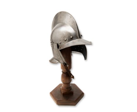 HELMET "STURMHAUBE" | EUROPE, EUROPEAN | Country: Europe | Date: 19th century | Condition: excellent, the stand is not includ