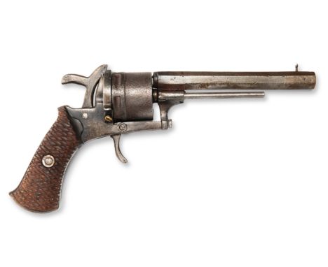 REVOLVER | BELGIUM, BELGIAN | Country: Belgium | Date: before 1890 | Condition: good | Lot information | Center-fired revolve